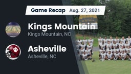 Recap: Kings Mountain  vs. Asheville  2021