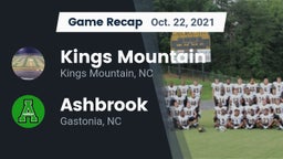 Recap: Kings Mountain  vs. Ashbrook  2021