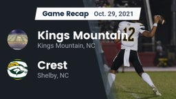 Recap: Kings Mountain  vs. Crest  2021