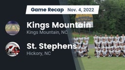 Recap: Kings Mountain  vs. St. Stephens  2022