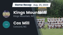 Recap: Kings Mountain  vs. Cox Mill  2023