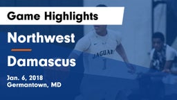 Northwest  vs Damascus  Game Highlights - Jan. 6, 2018