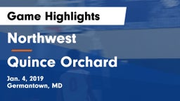 Northwest  vs Quince Orchard  Game Highlights - Jan. 4, 2019