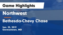 Northwest  vs Bethesda-Chevy Chase  Game Highlights - Jan. 25, 2019