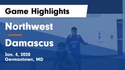 Northwest  vs Damascus  Game Highlights - Jan. 4, 2020