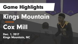 Kings Mountain  vs Cox Mill  Game Highlights - Dec. 1, 2017