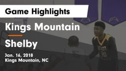 Kings Mountain  vs Shelby Game Highlights - Jan. 16, 2018
