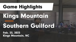 Kings Mountain  vs Southern Guilford Game Highlights - Feb. 23, 2023