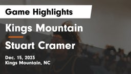 Kings Mountain  vs Stuart Cramer Game Highlights - Dec. 15, 2023