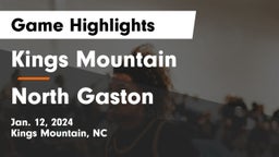 Kings Mountain  vs North Gaston  Game Highlights - Jan. 12, 2024