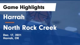 Harrah  vs North Rock Creek  Game Highlights - Dec. 17, 2021
