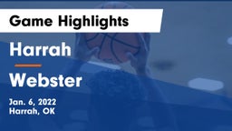 Harrah  vs Webster  Game Highlights - Jan. 6, 2022