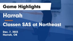Harrah  vs Classen SAS at Northeast Game Highlights - Dec. 7, 2023
