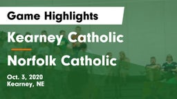Kearney Catholic  vs Norfolk Catholic  Game Highlights - Oct. 3, 2020