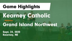 Kearney Catholic  vs Grand Island Northwest  Game Highlights - Sept. 24, 2020