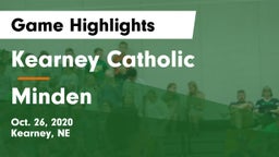 Kearney Catholic  vs Minden  Game Highlights - Oct. 26, 2020