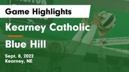 Kearney Catholic  vs Blue Hill  Game Highlights - Sept. 8, 2022