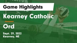 Kearney Catholic  vs Ord  Game Highlights - Sept. 29, 2022