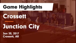 Crossett  vs Junction City  Game Highlights - Jan 20, 2017