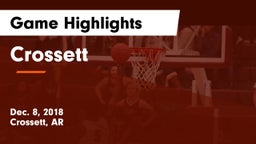 Crossett  Game Highlights - Dec. 8, 2018