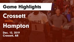 Crossett  vs Hampton  Game Highlights - Dec. 12, 2019