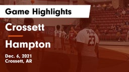 Crossett  vs Hampton  Game Highlights - Dec. 6, 2021