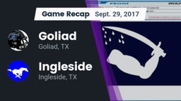 Recap: Goliad  vs. Ingleside  2017