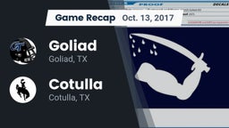 Recap: Goliad  vs. Cotulla  2017