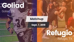 Matchup: Goliad  vs. Refugio  2018