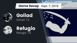 Recap: Goliad  vs. Refugio  2018