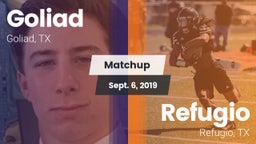 Matchup: Goliad  vs. Refugio  2019