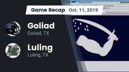 Recap: Goliad  vs. Luling  2019