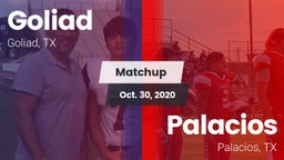 Matchup: Goliad  vs. Palacios  2020