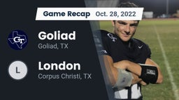 Recap: Goliad  vs. London  2022
