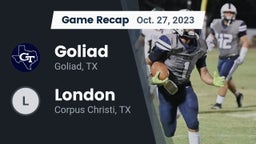 Recap: Goliad  vs. London  2023