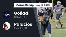 Recap: Goliad  vs. Palacios  2023