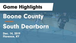 Boone County  vs South Dearborn  Game Highlights - Dec. 14, 2019