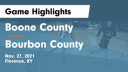 Boone County  vs Bourbon County  Game Highlights - Nov. 27, 2021