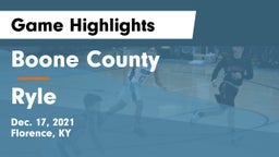 Boone County  vs Ryle  Game Highlights - Dec. 17, 2021