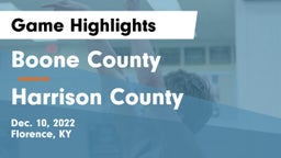 Boone County  vs Harrison County  Game Highlights - Dec. 10, 2022