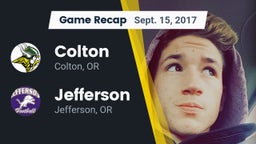 Recap: Colton  vs. Jefferson  2017