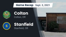 Recap: Colton  vs. Stanfield  2021