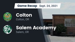 Recap: Colton  vs. Salem Academy  2021