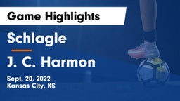 Schlagle  vs J. C. Harmon  Game Highlights - Sept. 20, 2022