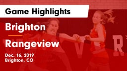 Brighton  vs Rangeview  Game Highlights - Dec. 16, 2019