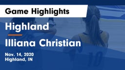 Highland  vs Illiana Christian   Game Highlights - Nov. 14, 2020