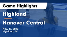 Highland  vs Hanover Central  Game Highlights - Nov. 17, 2020