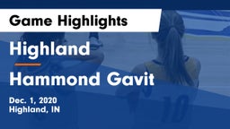 Highland  vs Hammond Gavit Game Highlights - Dec. 1, 2020