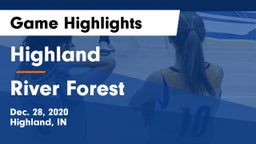 Highland  vs River Forest  Game Highlights - Dec. 28, 2020
