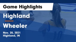 Highland  vs Wheeler Game Highlights - Nov. 20, 2021